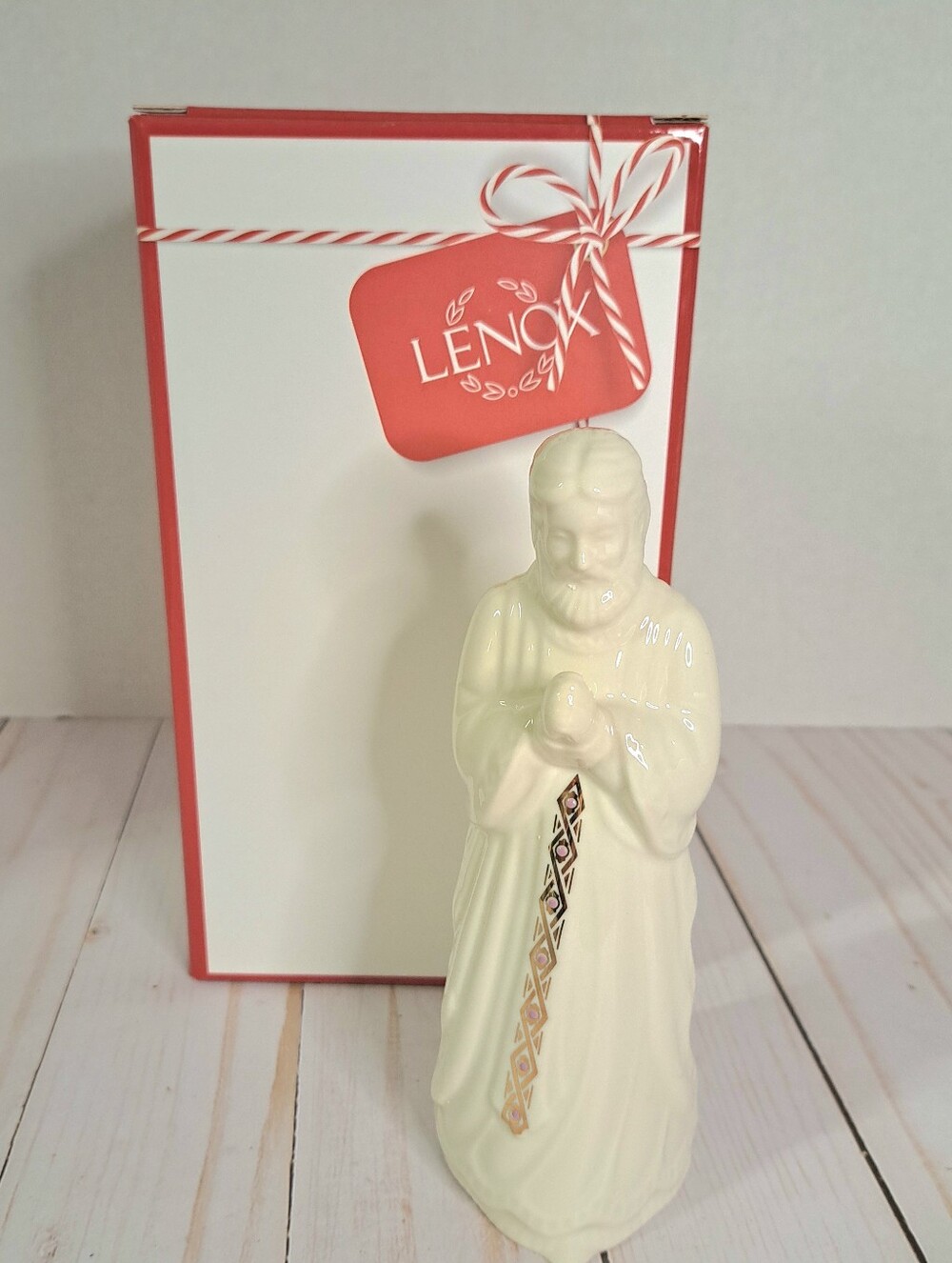 Lenox China Jewels Nativity Joseph Figurine